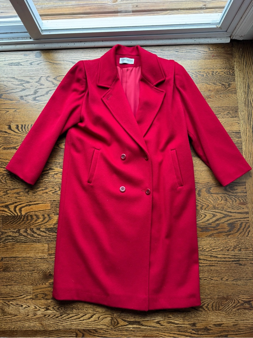 Vintage Wool Forecaster of Boston Red Peacoat 10